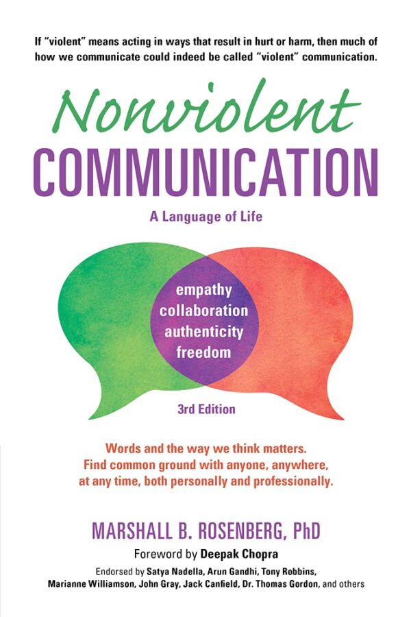Nonviolent Communication by Marshall Rosenberg at May Tree Counseling in Brentwood TN